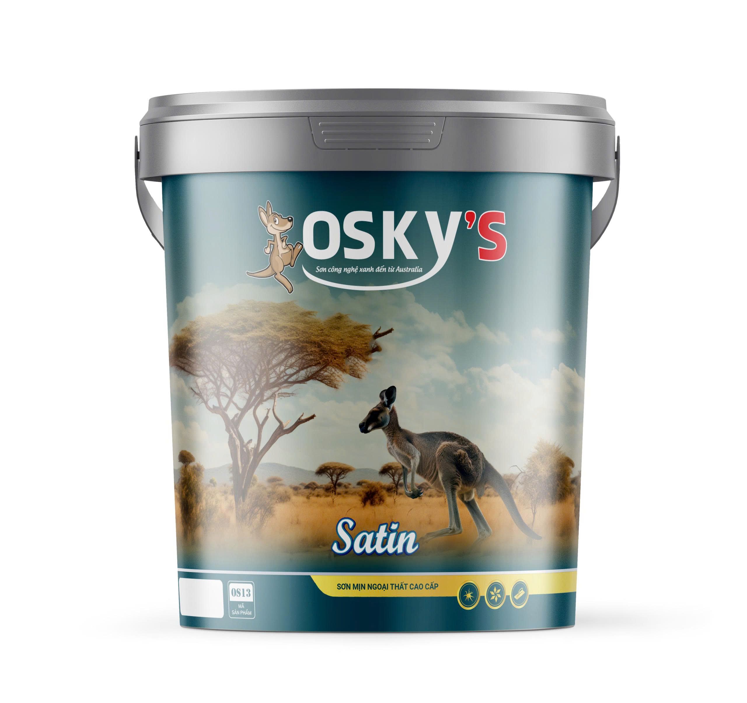 SATIN - SƠN BÓNG SATIN NGOẠI THẤT CAO CẤP